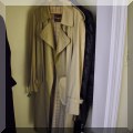 H15. Chaps trench coat. 